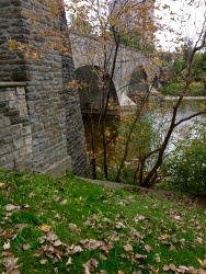 A lovely shot of the bridge at Old Mill, Toronto with my phone (dang I wish I had my camera!!)